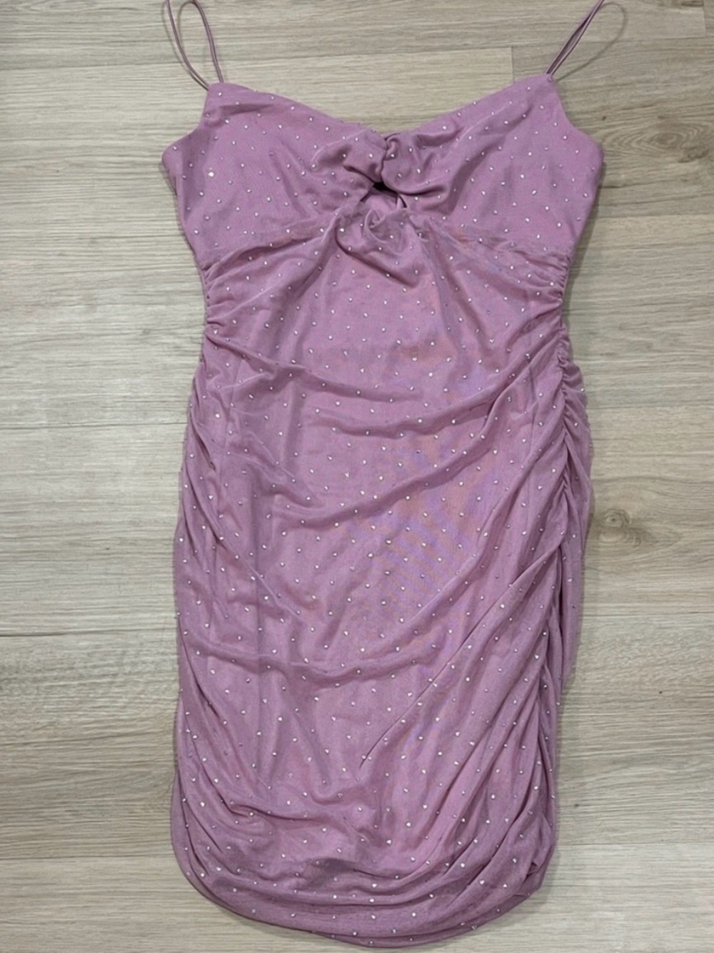 Nina Rhinestone Party Dress - Picture 4 of 4